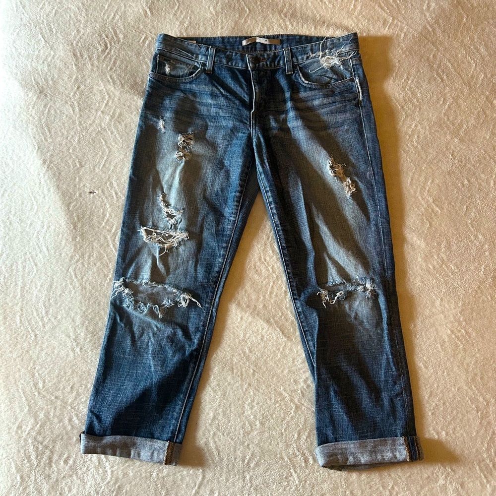JOE’S Jeans Distressed capri jeans size 30